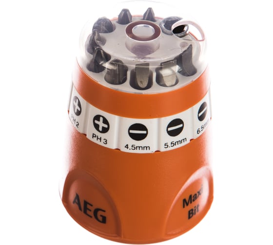 Набор Maxi-Bit (10 предметов; 25 мм; Sl/Ph/Pz) AEG 4932399493