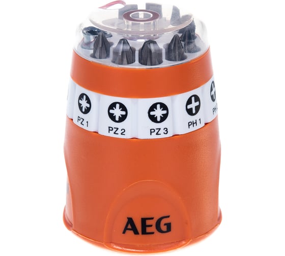 Набор Maxi-Bit (10 предметов; 25 мм; Sl/Ph/Pz) AEG 4932399493