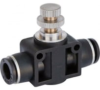 Фитинг с винтовым краном трубки ПВХ 10 шт, 10 мм ДАЛИ-авто DA-01291