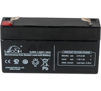 Аккумулятор для ИБП Leoch DJW6-1.3 6В, 1.3 Ач УТ-00001263