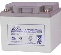 Аккумулятор для ИБП Leoch DJM1238 12В, 38 Ач УТ-00000566