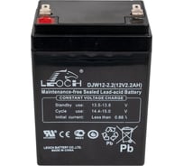 Аккумулятор для ИБП Leoch DJW12-2.2 12В, 2.2 Ач УТ-00001275