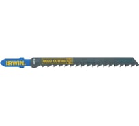 Пилка T144DP для электролобзика по дереву 5 шт. (HCS; 100 мм; 6 TPI) Irwin 10504410