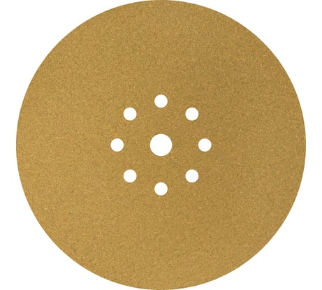 Шлифовальный круг на липучке Giraffe GOLD 50 шт, 225 мм, 9 отв., Р60 ABRAFORM AF50-GG-60