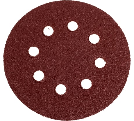 Шлифлист круглый самосцепляющийся 125 мм, Р60, 5 шт Gepard GP5001-60
