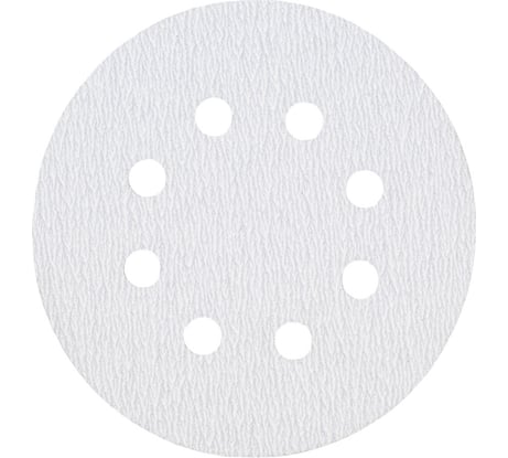 Шлифлист круглый самосцепляющийся 125 мм, Р180, 5 шт Gepard GP5002-180