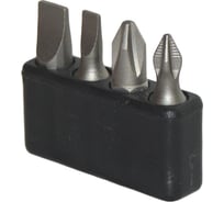 Набор бит шлицевых SL и крестовых PH 4 шт, 1/4" 10106004PS-1 AIST 00-00025986