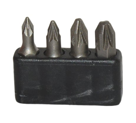 Набор бит крестовых PZ 4 шт, PZ0-PZ3, 1/4" 10106004Z AIST 00-00025981