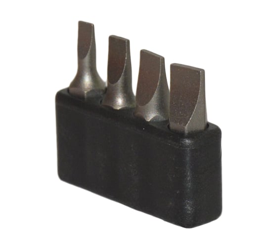 Набор бит шлицевых SL 4 шт, SL3.5-SL7, 1/4" 10106004S-1 AIST 00-00025984 1