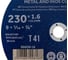 Круг отрезной Expert 230x1.6x22.2 мм для металла и нержавеющей стали STARTUL SE8230-16 4