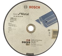 Круг отрезной по металлу Best for Metal (230x22.2 мм) для УШМ Bosch 2608603522