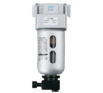 Воздушный фильтр 3/8", 2250 л/мин, 32мл, поликарбонат GROZ Intermediate GR60103 - F 14623-S