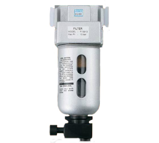 Воздушный фильтр 1/2", 3500 л/мин, 90мл, металл GROZ Standard GR60132 - F 15633-MS 1