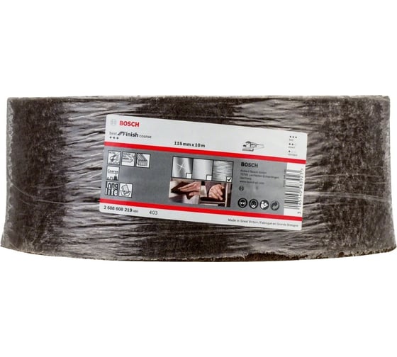 Шлифрулон Best for Finish Coarse (10 м; 115 мм) Bosch 2608608219