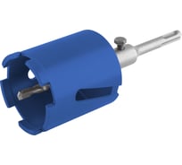 Коронка кольцевая по бетону алмазная безударная 68 мм, 5 зубьев, SDS-plus, в сборе MOS 33472М 25618197