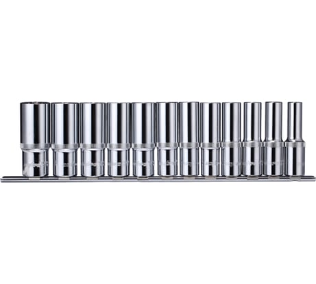 Набор торцевых глубоких головок 1/2"DR Ombra 912112