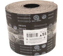 Бобина шлифовальная ШБ для шлифовки древесины, паркета и мягких металлов 200 мм, 25 м, XW579, P80 ОАО Волжский абразивный завод Н0154250 УП-00291421