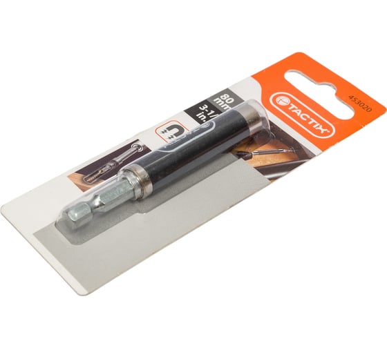 Адаптер для бит 1/4", 80 мм TACTIX 453020