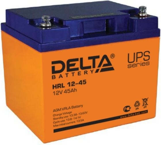 Батарея аккумуляторная DELTA HRL 12-45 для ИБП N-Power HRL 12-45 1