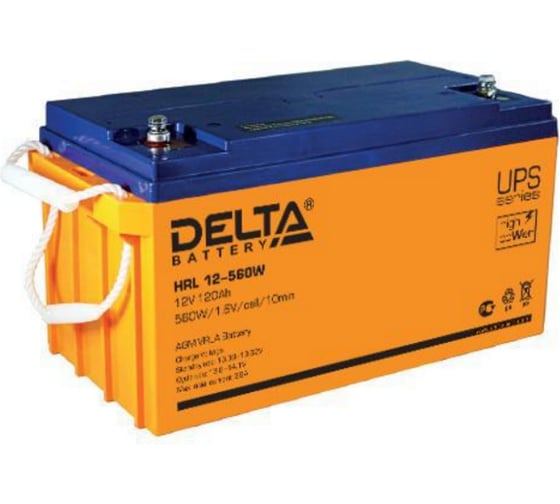 Батарея аккумуляторная DELTA HRL 12-560W для ИБП N-Power HRL 12-560W