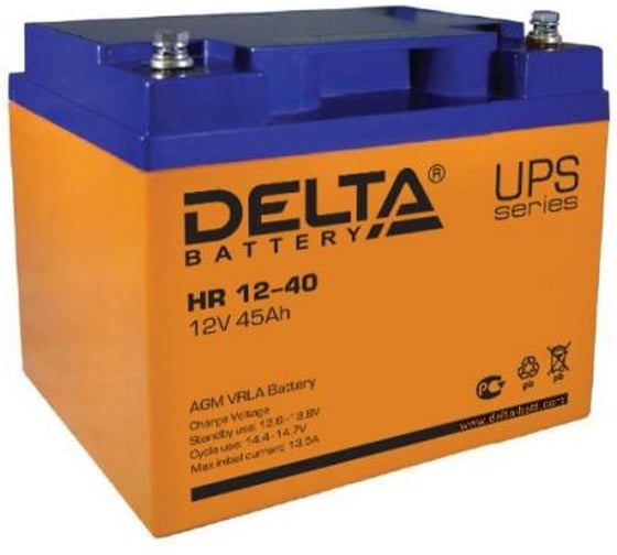 Батарея аккумуляторная DELTA HR 12-40 для ИБП N-Power HR 12-40