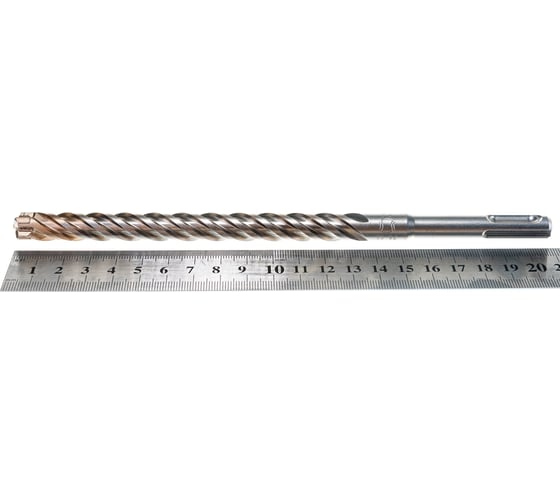 Бур Industrie Qualitat Zentro 4х4 (12х210 мм; SDS+) по бетону Kraftool 29310-210-12