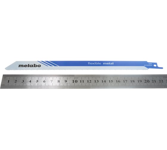 Пилки S1122BF по металлу 2 шт. (225 мм; 0,9/1,4 мм; BiM) Metabo 631096000