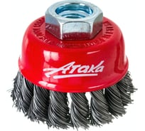 Щетка чашеобразная витая 2106514135 (65 мм; M14) АТАКА 22220