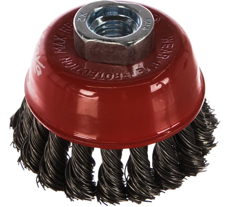 Щетка чашеобразная витая 2108014135 (80 мм; M14) АТАКА 22221