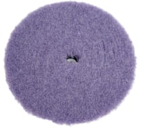 Круг полировальный из лилового меха Lila Wool Pad 130 мм Shine systems SS567