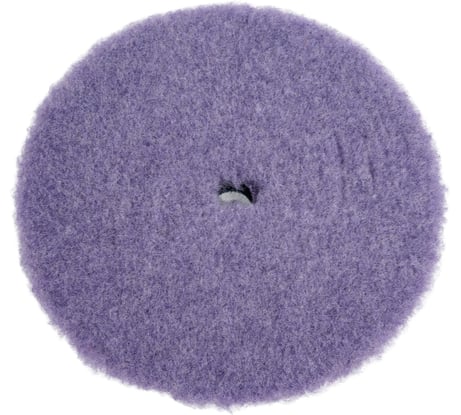 Круг полировальный из лилового меха Lila Wool Pad 130 мм Shine systems SS567