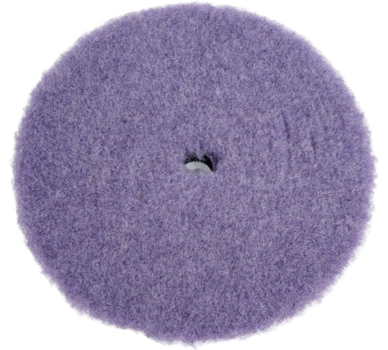 Круг полировальный из лилового меха Lila Wool Pad 130 мм Shine systems SS567