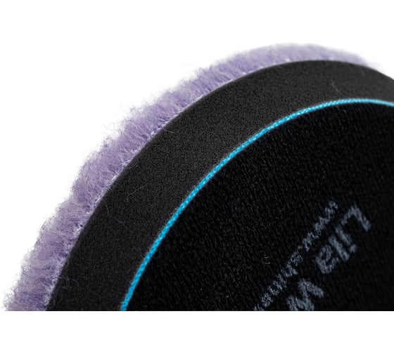 Круг полировальный из лилового меха Lila Wool Pad 130 мм Shine systems SS567