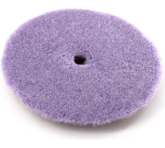 Круг полировальный из лилового меха Lila Wool Pad 155 мм Shine systems SS566 1