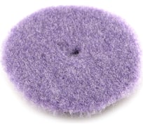 Круг полировальный из лилового меха Lila Wool Pad 75 мм Shine systems SS568