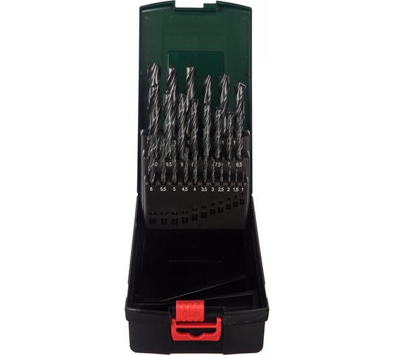 Набор сверл по металлу (1-13 мм; HSS-R) 25 шт. Metabo 627159000 1