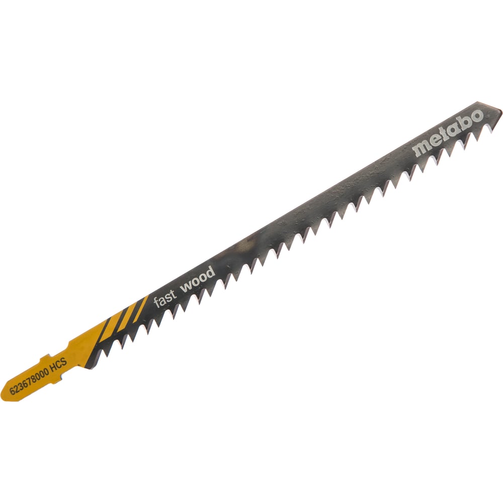 Пилки T344D по дереву для лобзика (126х4 мм; HCS) Metabo 623678000 ...