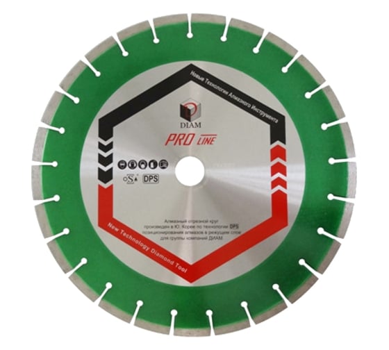 Круг алмазный отрезной по граниту Pro Line (600х90 мм) Diam 030647