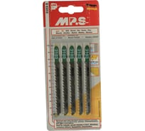 Пилки (100х75х4 мм; 5 шт.) по дереву MPS 3103-S