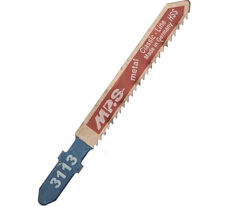 Пилки T118B (75х55х2.0 мм; 5 шт.) для стали, цветных металлов, текстолита MPS 3113
