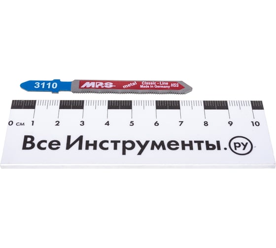 Пилки T118G (75х50х0.9 мм; 5 шт.) для листовой стали, цветных металлов MPS 3110