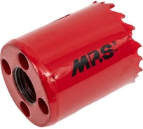 Универсальная биметаллическая коронка MPS по дереву, металлу, стали, пластику (37 мм), 1 шт., 5037