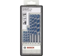 Набор сверл Robust Line BlueGranite 7 шт Bosch 2607010547