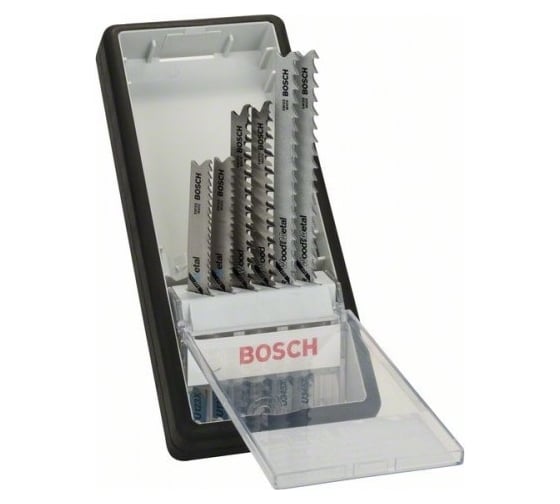 Набор пилок Robust Line U хвостовик 10 шт Bosch 2607010532 1