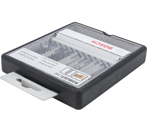 Набор пилок по дереву Robust Line U хвостовик 10 шт Bosch 2607010540