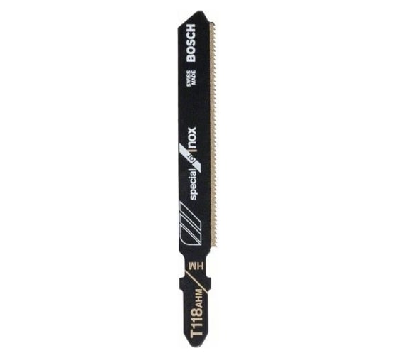 Пилка для лобзика (T 118 AHM; HM) Bosch 2608633H03 1