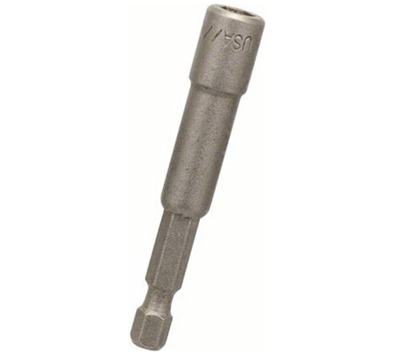 Головка торцевая шестигранная (1/4"х65 мм; магнитная) Bosch 3608550503 1