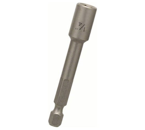 Головка торцевая шестигранная 1/4"х65 мм Bosch 3608550500 1