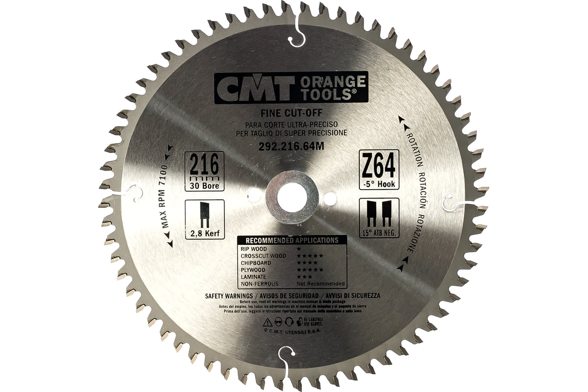 Диск пильный 30. Пильный диск CMT 292.216.64m 216х30 мм. Пильный диск CMT 254х30. Пильный диск CMT 292.165.40m 165х30 мм. Пильный диск CMT 297.064.09m.