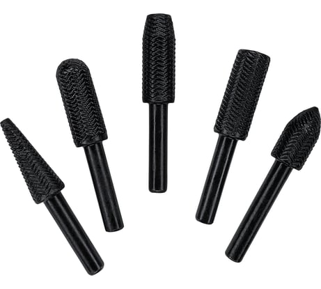 Набор фрез по металлу 5 шт, 58 мм, хв-к 6.3 мм vertextools 0987-63-58